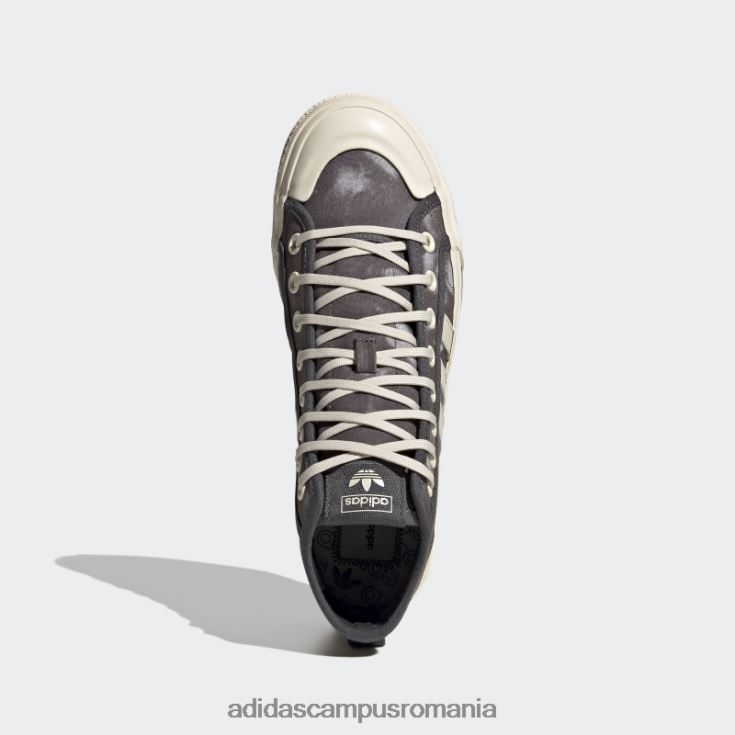adidas campus romania pantofi gri nizza hi rf adidas bărbați gri/alb J266N220073
