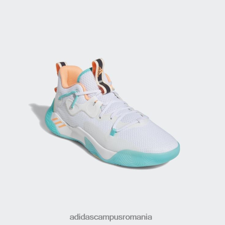 adidas campus romania alb harden stepback 3 pantofi bărbați nuanță alb/portocaliu fascicul/ecru J266N212928