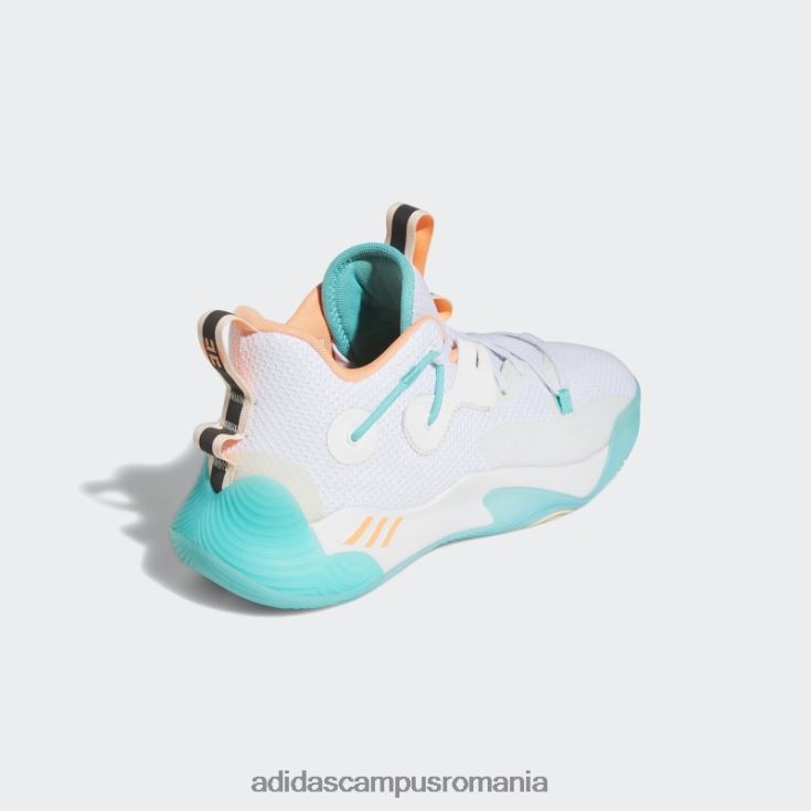 adidas campus romania alb harden stepback 3 pantofi bărbați nuanță alb/portocaliu fascicul/ecru J266N212928