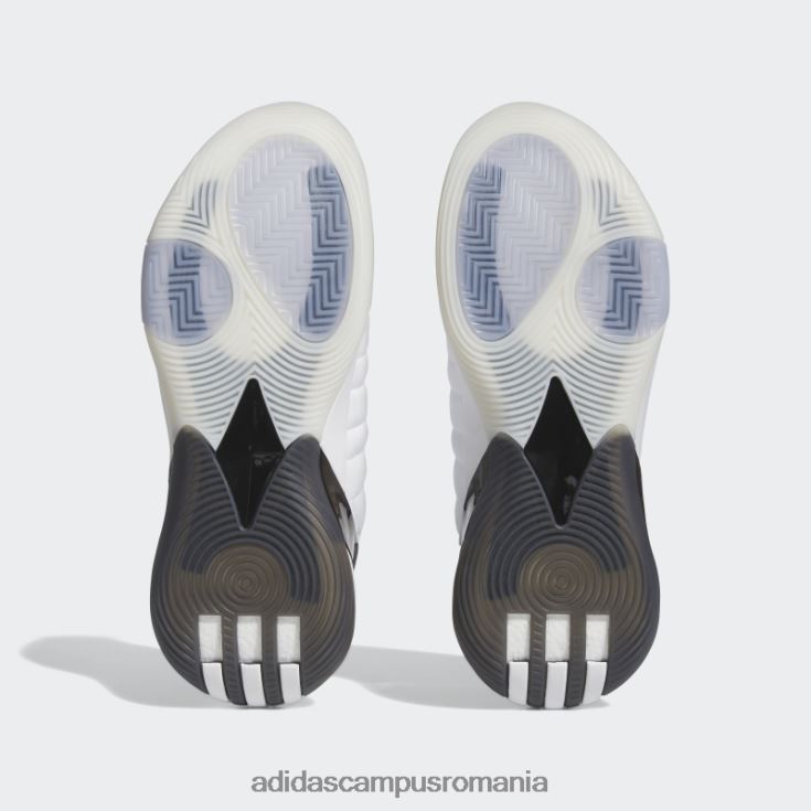 adidas campus romania harden volume 7 pantofi albi bărbați alb negru J266N25953