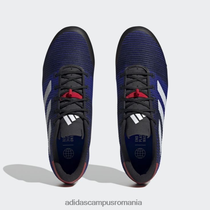 adidas campus romania pantoful de ciclism rutier 2.0 negru bărbați negru/alb/stacojiu J266N212475