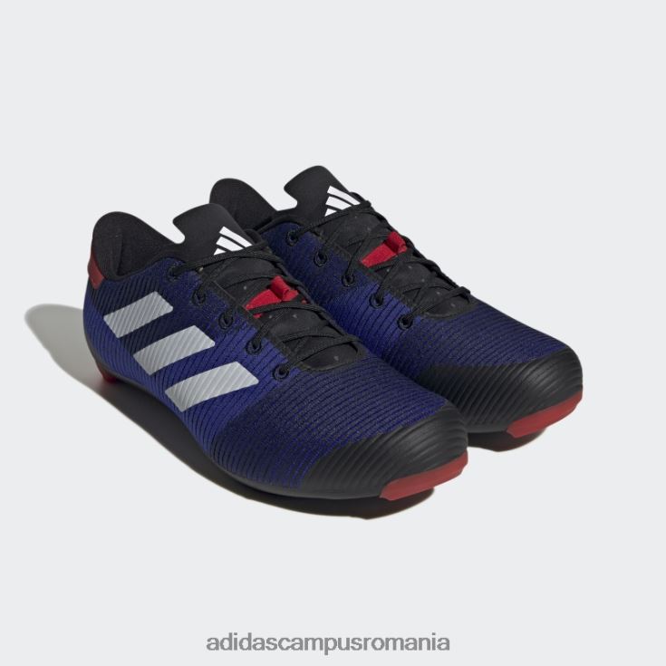 adidas campus romania pantoful de ciclism rutier 2.0 negru bărbați negru/alb/stacojiu J266N212475