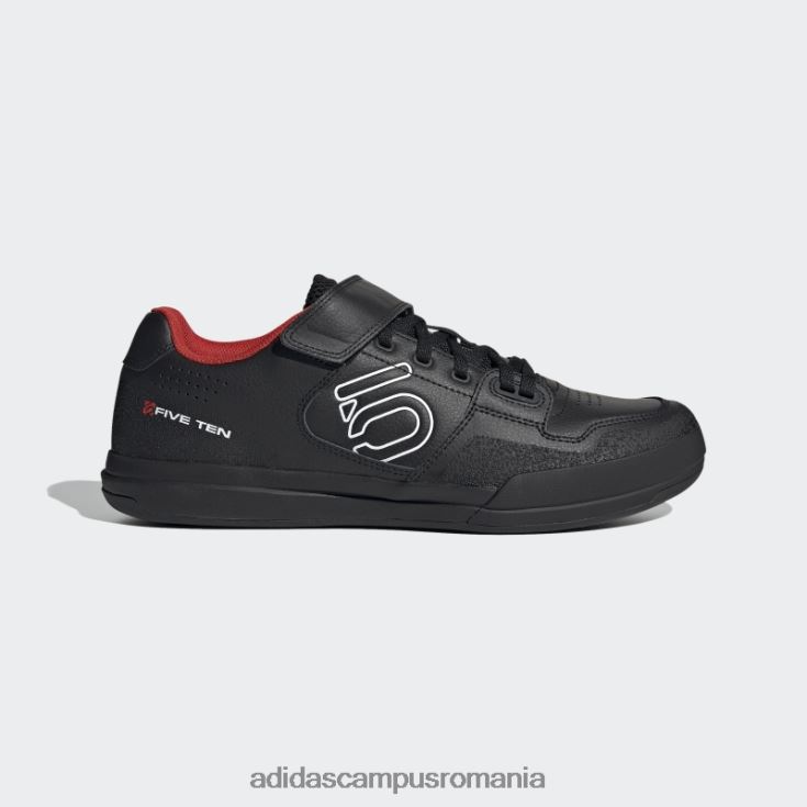 adidas campus romania cinci zece pantofi de mountain bike hellcat alb fierbinte bărbați alb negru J266N2257