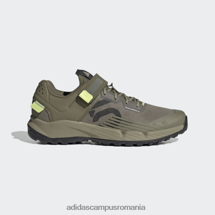 adidas campus romania cinci zece pantofi pentru bicicletă de munte cu clipsă, hot orbit green bărbați orbita verde/carbon/negru J266N24371