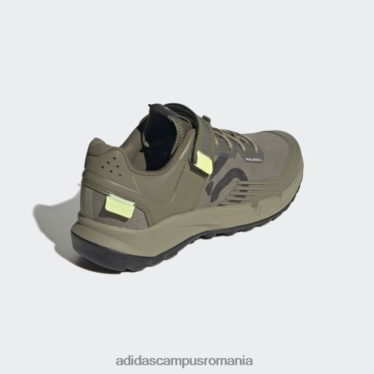 adidas campus romania cinci zece pantofi pentru bicicletă de munte cu clipsă, hot orbit green bărbați orbita verde/carbon/negru J266N24371