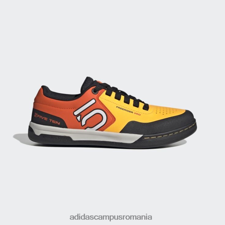 adidas campus romania five ten freerider pro pantofi de mountain bike gold bărbați auriu/alb/portocaliu J266N212764