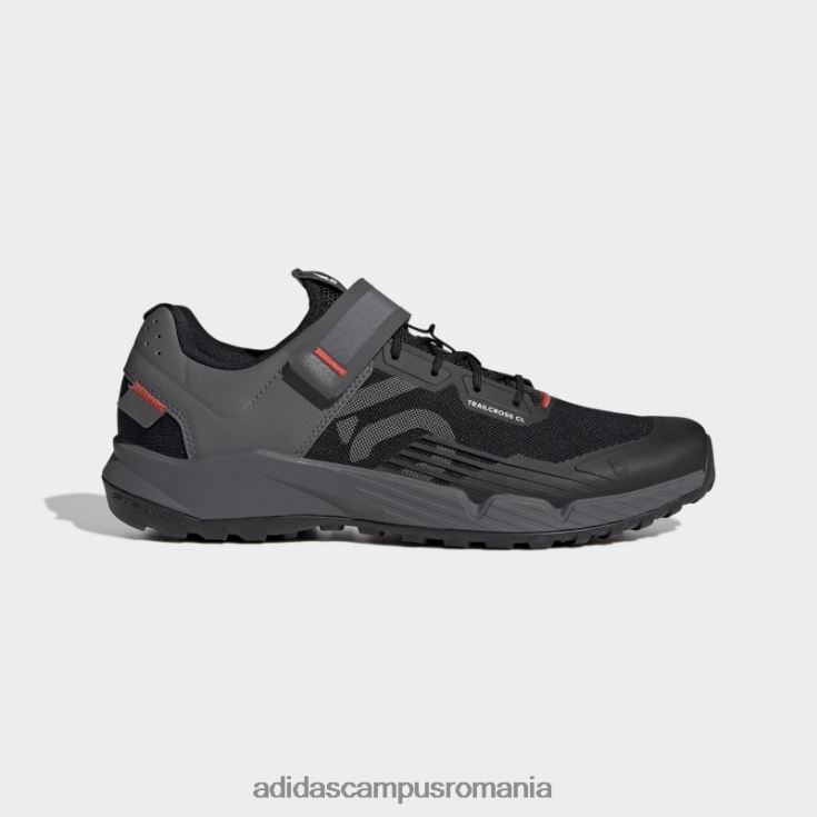 adidas campus romania red five ten trailcross clip-in pantofi mountain bike moda bărbați negru/gri/rosu J266N24447
