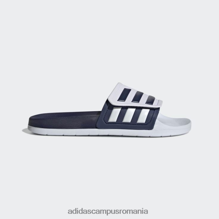 adidas campus romania adilette tnd diapozitive albastru închis bărbați alb/albastru închis J266N220038