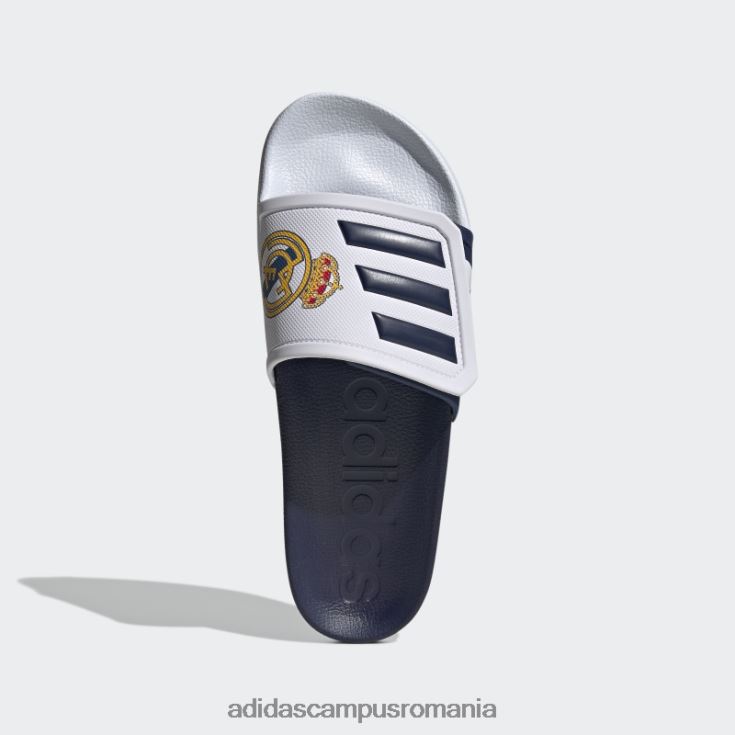 adidas campus romania adilette tnd diapozitive albastru închis bărbați alb/albastru închis J266N220038