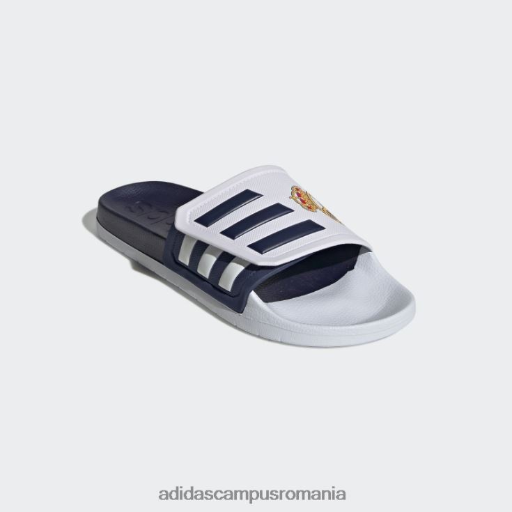 adidas campus romania adilette tnd diapozitive albastru închis bărbați alb/albastru închis J266N220038