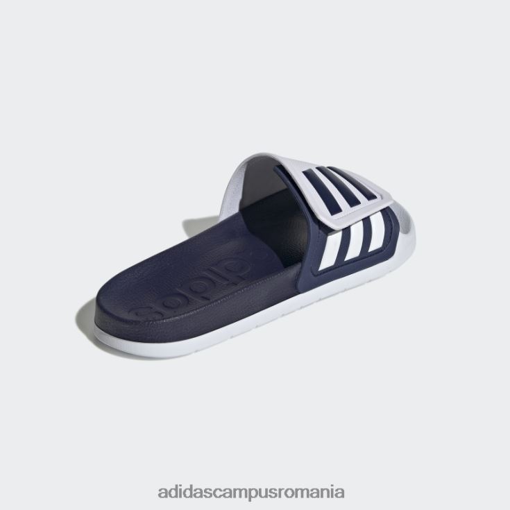 adidas campus romania adilette tnd diapozitive albastru închis bărbați alb/albastru închis J266N220038