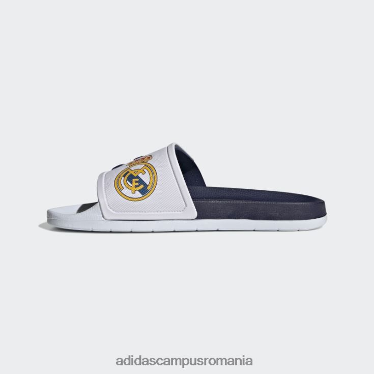 adidas campus romania adilette tnd diapozitive albastru închis bărbați alb/albastru închis J266N220038