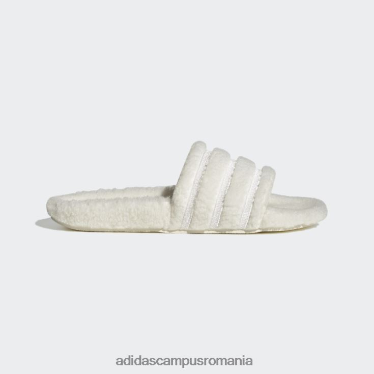 adidas campus romania fashion adilette slides white bărbați alb J266N220023