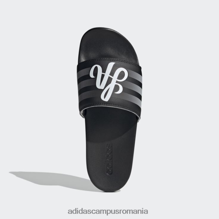 adidas campus romania sandale adilette confort alb fierbinte bărbați alb negru J266N220045