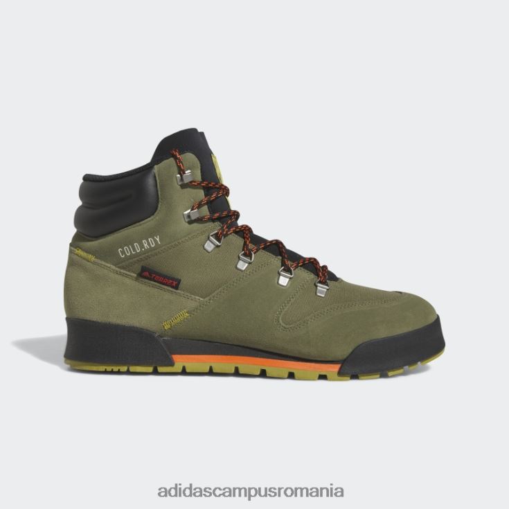 adidas campus romania terrex snowpitch cold.rdy cizme de drumeție olive bărbați măsliniu/negru J266N220047