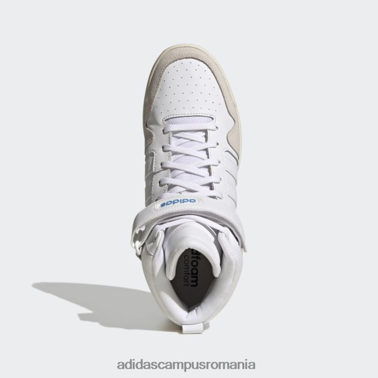 adidas campus romania alb postmove mid cloudfoam super lifestyle baschet mid pantofi clasici adidas bărbați alb/albastru J266N26261