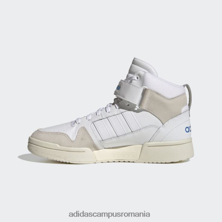 adidas campus romania alb postmove mid cloudfoam super lifestyle baschet mid pantofi clasici adidas bărbați alb/albastru J266N26261