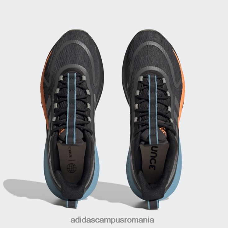 adidas campus romania alphabounce+ pantofi sustenabil de săritură carbon adidas bărbați carbon/gri/portocaliu J266N24200