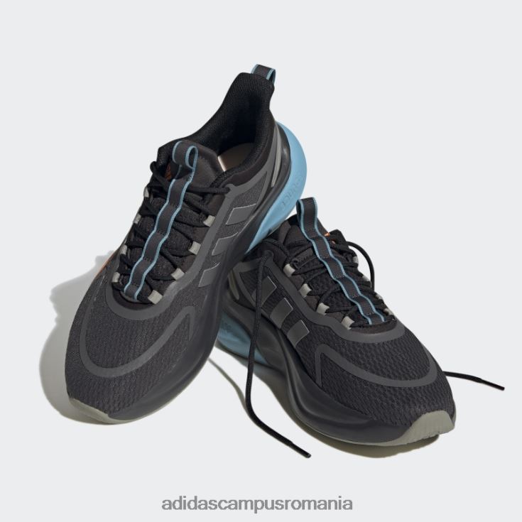 adidas campus romania alphabounce+ pantofi sustenabil de săritură carbon adidas bărbați carbon/gri/portocaliu J266N24200