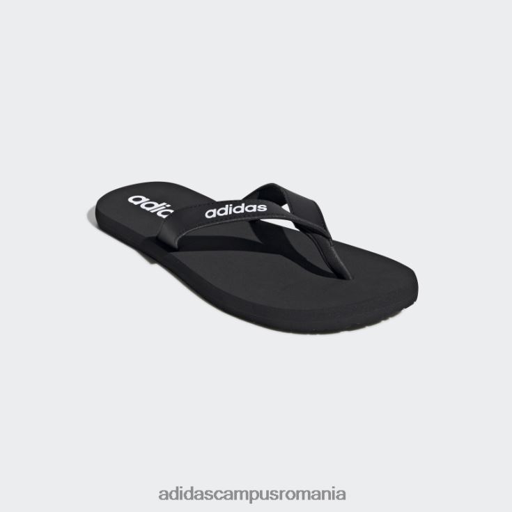 adidas campus romania flip-flops eezay negre bărbați alb negru J266N21385