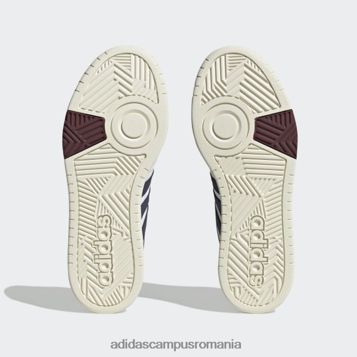 adidas campus romania hoops 3.0 low classic vintage pantofi alb adidas bărbați alb/marinier/rosu J266N24032
