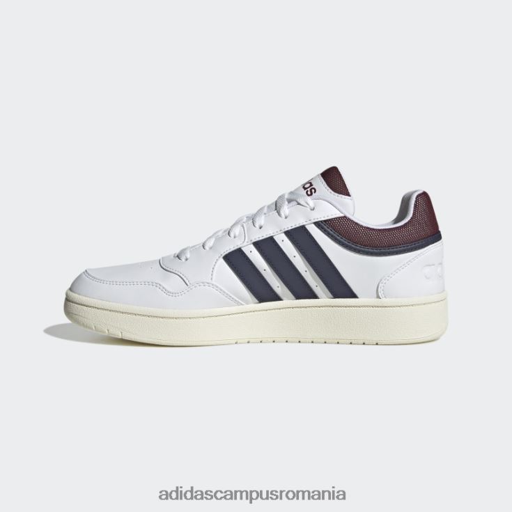 adidas campus romania hoops 3.0 low classic vintage pantofi alb adidas bărbați alb/marinier/rosu J266N24032