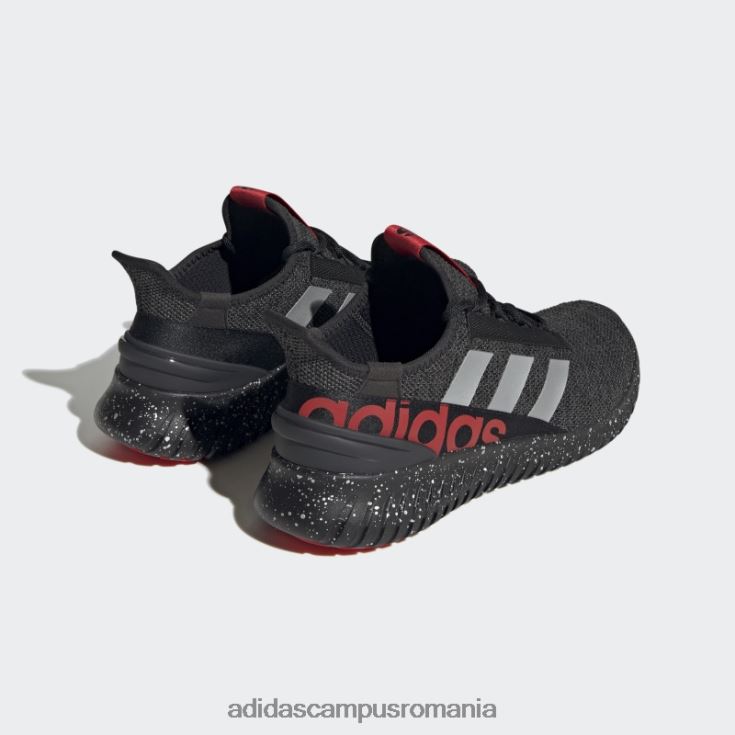 adidas campus romania kaptir 2.0 pantofi argintii bărbați negru/argintiu/stacojiu J266N24739