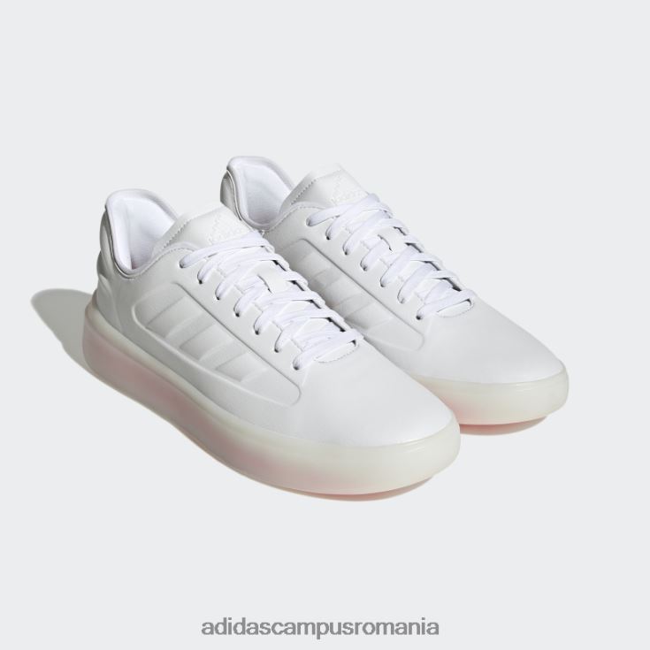 adidas campus romania pantof alb pentru adulți zntasy lightmotion+ lifestyle bărbați alb roșu J266N2155
