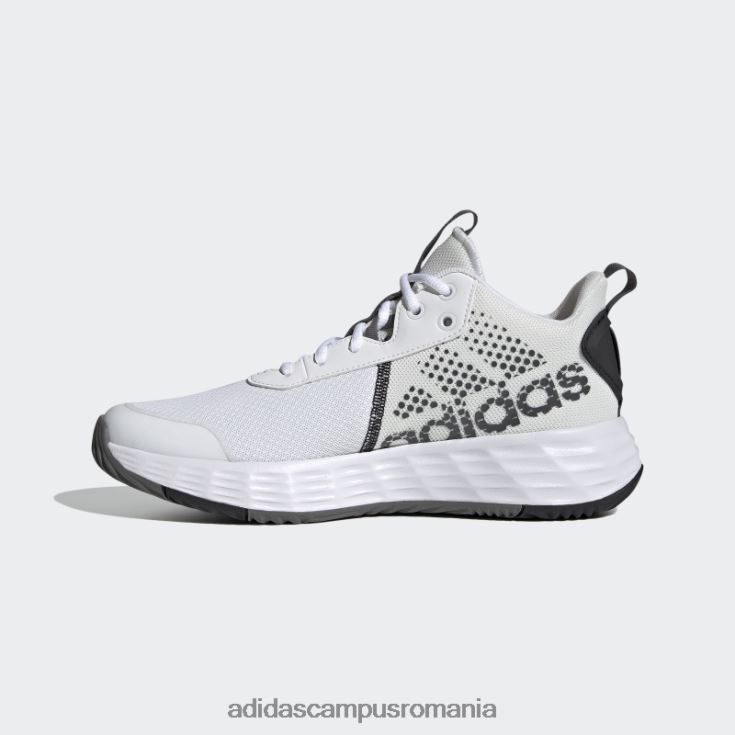 adidas campus romania pantofi adidas ownthegame albi bărbați alb/negru/gri J266N24725