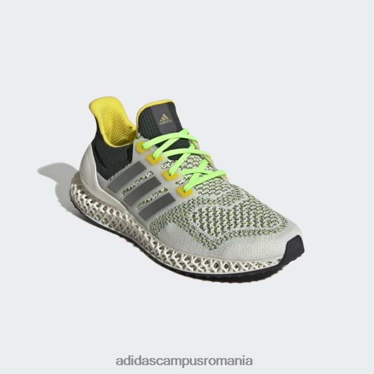 adidas campus romania pantofi albi ultra 4d bărbați alb/metalic/galben J266N24432