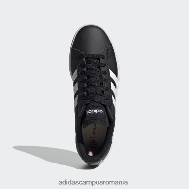 adidas campus romania pantofi casual negri grand court td lifestyle court bărbați alb negru J266N2365