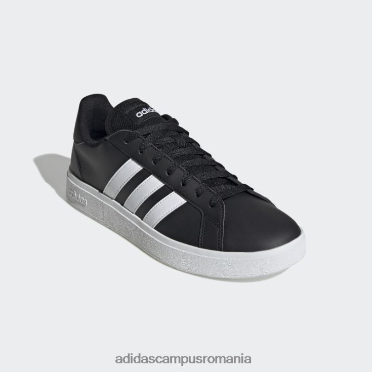adidas campus romania pantofi casual negri grand court td lifestyle court bărbați alb negru J266N2365