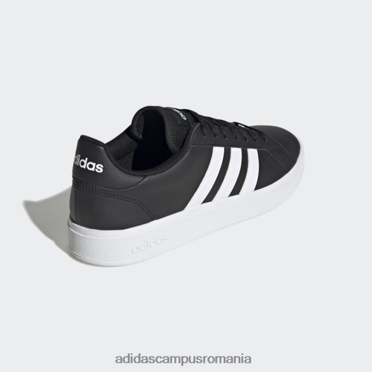 adidas campus romania pantofi casual negri grand court td lifestyle court bărbați alb negru J266N2365