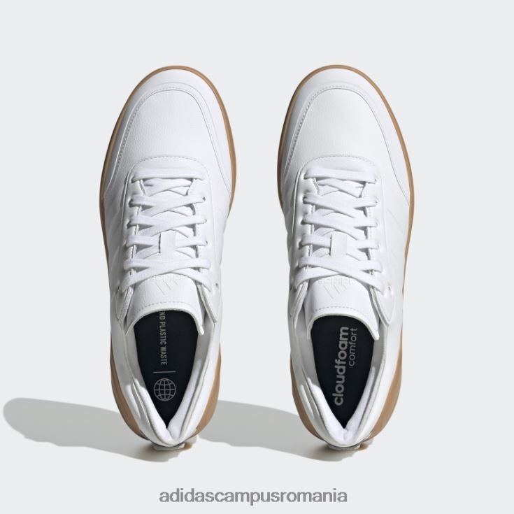 adidas campus romania pantofi court revival alb adidas bărbați alb/gumă J266N24104