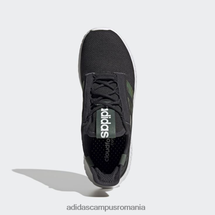 adidas campus romania pantofi de alergare capturar 2.0 cloudfoam lifestyle negri bărbați oxid negru/verde J266N24675