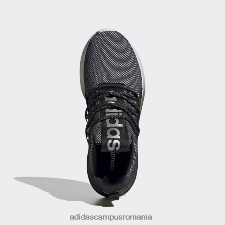 adidas campus romania pantofi de alergare lite racer adapt 4 cloudfoam lifestyle alb bărbați alb negru J266N24436