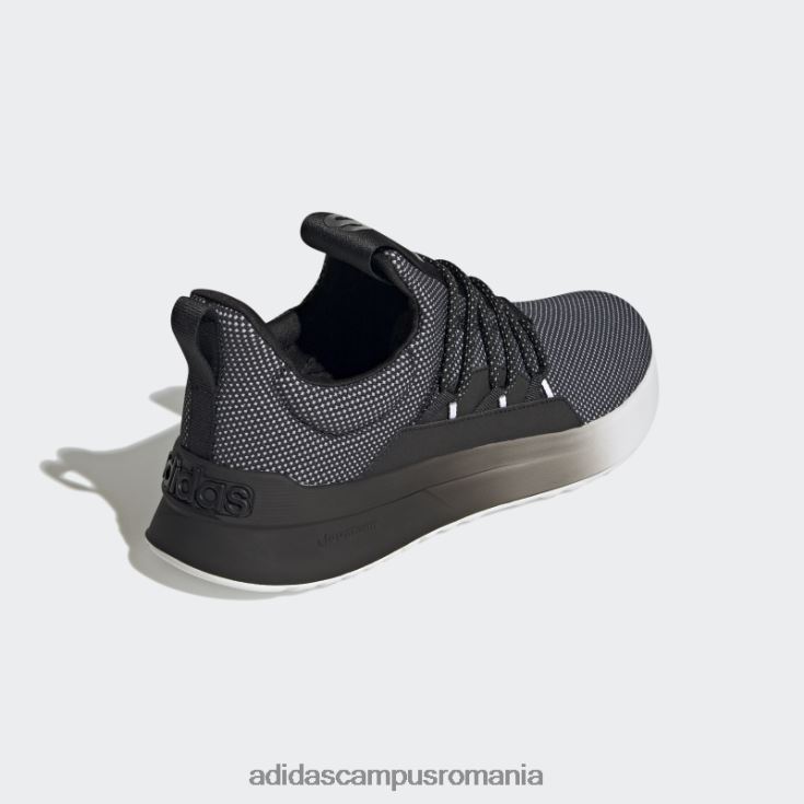 adidas campus romania pantofi de alergare lite racer adapt 4 cloudfoam lifestyle alb bărbați alb negru J266N24436