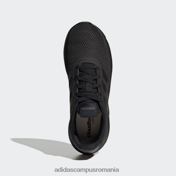 adidas campus romania pantofi de alergare stil de viață nebzed cloudfoam negri bărbați alb negru J266N212382