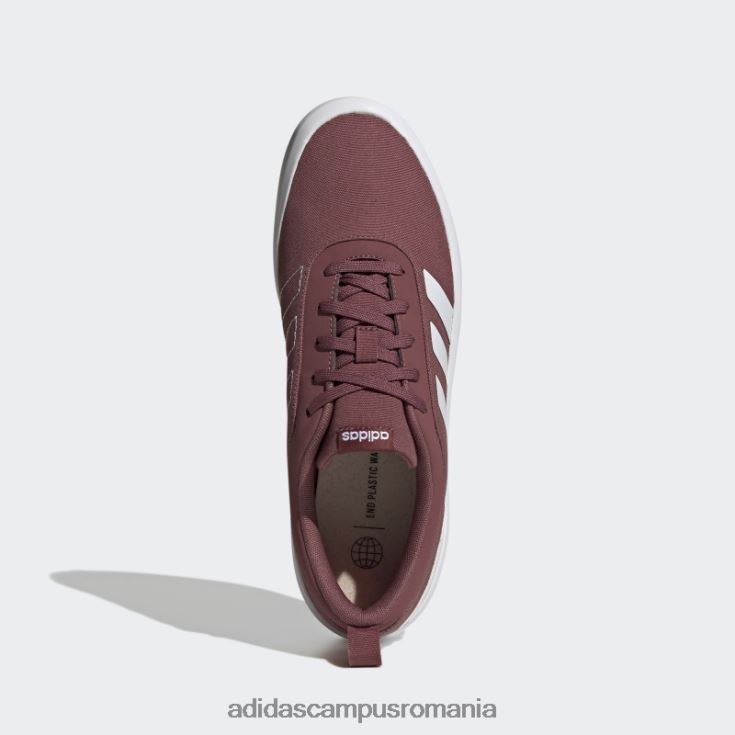 adidas campus romania pantofi de skateboard adidas futurevulc de culoare burgundy bărbați visiniu/alb J266N2729