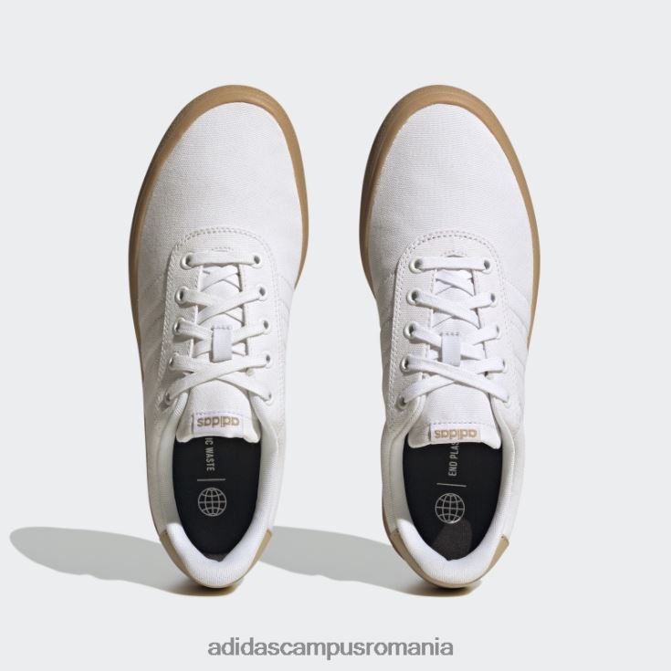 adidas campus romania pantofi de skateboard vulc raid3r alb bărbați alb/bej J266N24022