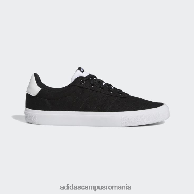 adidas campus romania pantofi de skateboard vulc raid3r negri bărbați alb negru J266N24373
