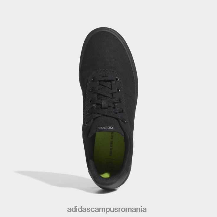adidas campus romania pantofi de skateboard vulc raid3r negri bărbați gri inchis J266N2601