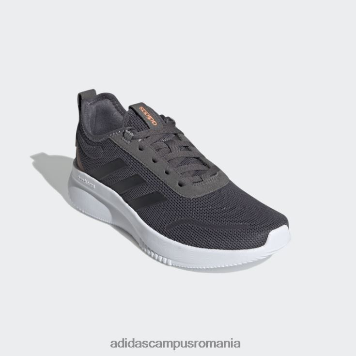 adidas campus romania pantofi lite racer rebold gri bărbați gri/negru/portocaliu J266N2446