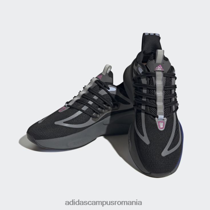 adidas campus romania pantofi negri alphaboost v1 sustainable boost bărbați zori negru/fucsia/albastru J266N24072