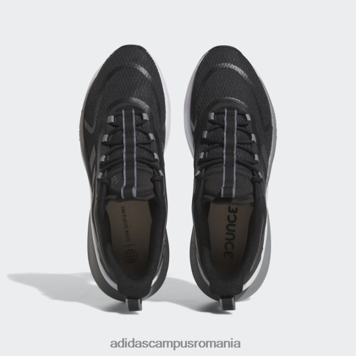 adidas campus romania pantofi negri alphabounce+ sustainable bounce bărbați negru/carbon/gri J266N23964