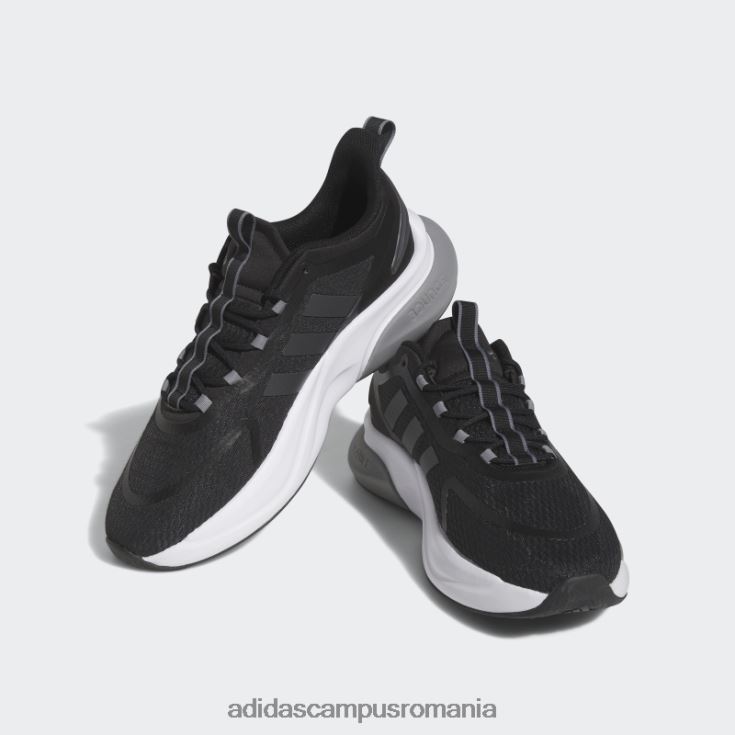 adidas campus romania pantofi negri alphabounce+ sustainable bounce bărbați negru/carbon/gri J266N23964
