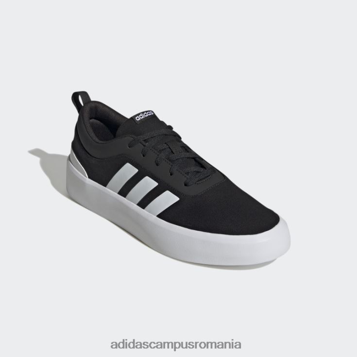 adidas campus romania pantofi negri futurevulc lifestyle skateboarding bărbați alb negru J266N24073