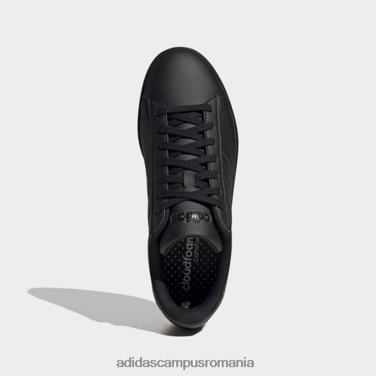 adidas campus romania pantofi negri grand court cloudfoam confort adidas bărbați alb negru J266N24389