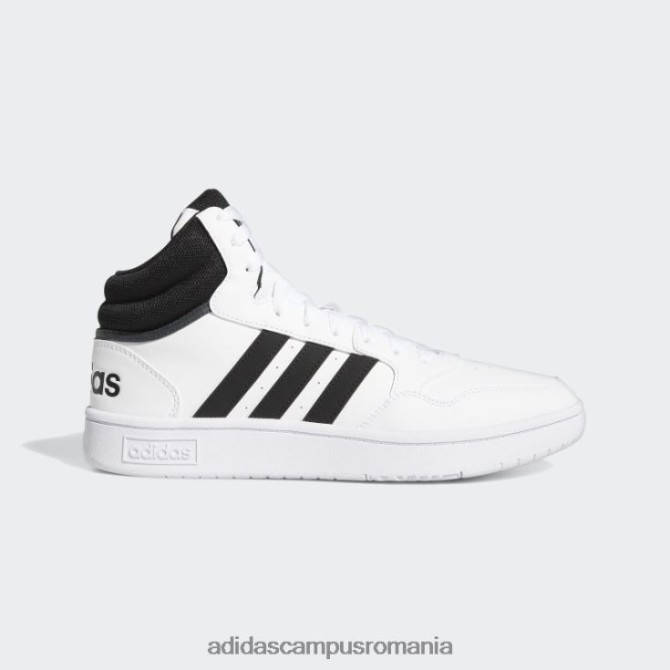 adidas campus romania pantofi negri hoops 3.0 mid classic vintage adidas bărbați alb negru J266N24407