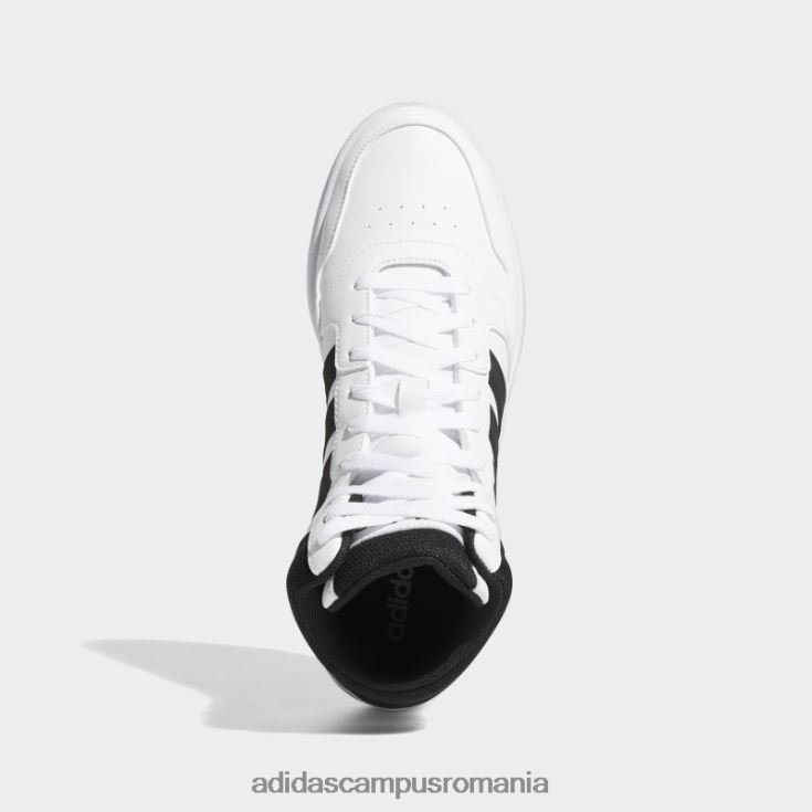 adidas campus romania pantofi negri hoops 3.0 mid classic vintage adidas bărbați alb negru J266N24407